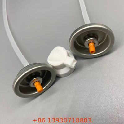 টার্গেটেড রুট অ্যাপ্লিকেশনের জন্য অ্যাকচুয়েটর সহ শুকনো শ্যাম্পু অ্যারোসল ভালভ