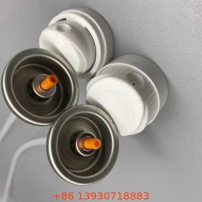 টার্গেটেড রুট অ্যাপ্লিকেশনের জন্য অ্যাকচুয়েটর সহ শুকনো শ্যাম্পু অ্যারোসল ভালভ