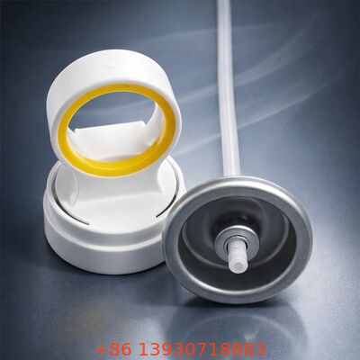 Even Spray Pattern Child Safe Lock Cap Fine Mist Dispensing Aerosol Valve for Sunscreen and Personal Care