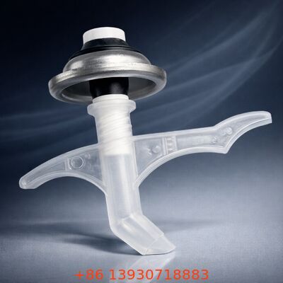 চাপযুক্ত ফোম বিতরণের জন্য এক্সটেন্ডেড ডিপ টিউব এবং টিনপ্লেট নির্মাণের সাথে এক ইঞ্চি পিইউ ফোম ভালভ