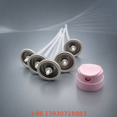 ড্রাই শ্যাম্পুর জন্য টিনপ্লেট উপাদান, খাড়া বা উল্টো ব্যবহার এবং সমানভাবে বিতরণ সহ রুট-ফোকাসড অ্যারোসল ভালভ