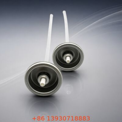 টিনপ্লেট পাউডার মিস্ট এয়ারোসোল ভালভ শুকনো শ্যাম্পু জন্য উল্লম্ব বা উল্টানো ব্যবহার এবং অ্যালকোহল ভিত্তিক ফর্মুলেশন সঙ্গে