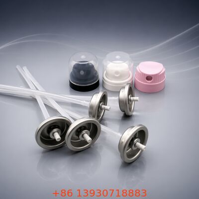 টিনপ্লেট পাউডার মিস্ট এয়ারোসোল ভালভ শুকনো শ্যাম্পু জন্য উল্লম্ব বা উল্টানো ব্যবহার এবং অ্যালকোহল ভিত্তিক ফর্মুলেশন সঙ্গে