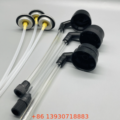 অটোমোটিভ কেয়ারের জন্য টিনপ্লেট নির্মাণ এবং OEM কাস্টমাইজেশনের সাথে এক ইঞ্চি এয়ারোসল টায়ার ইনফ্লেটার ভালভ