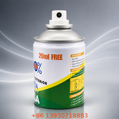 One Inch UV-Resistant Color-Matched Paint Spray Aerosol Male Valve for Automotive and Acrylic Coatings