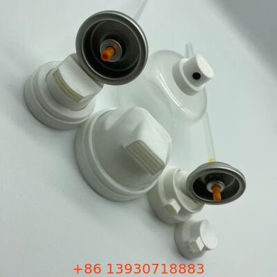 Travel Toiletry Shaving Foam Aerosol Valve with One-hand Ergonomic Trigger and Anti-clogging Shaving Foam Spray Valve