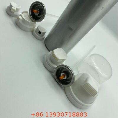 Travel Toiletry Shaving Foam Aerosol Valve with One-hand Ergonomic Trigger and Anti-clogging Shaving Foam Spray Valve