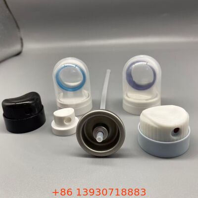 সানস্ক্রিন এয়ারোসোল ভালভ হাইজিয়ানিক কভার ফুটো-প্রমাণ সিল এবং সূর্য সুরক্ষা স্প্রে জন্য 360 ডিগ্রী অপারেশন সঙ্গে