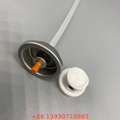 এন্টি-ক্লগিং অগ্রভাগের জন্য নিয়ন্ত্রিত আউটপুট প্রযুক্তি সহ এরোসল হেয়ার গ্লু ভালভ