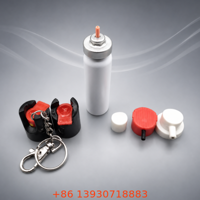 Configurable 20mm Aluminum Aerosol Valve Kit for Pepper Spray Packaging