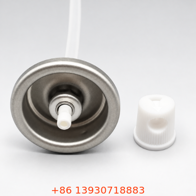 শিল্প প্যাকেজিং জন্য রঙ কাস্টমাইজড রিবন ভালভ actuator সঙ্গে এক ইঞ্চি এয়ারোসোল ভালভ